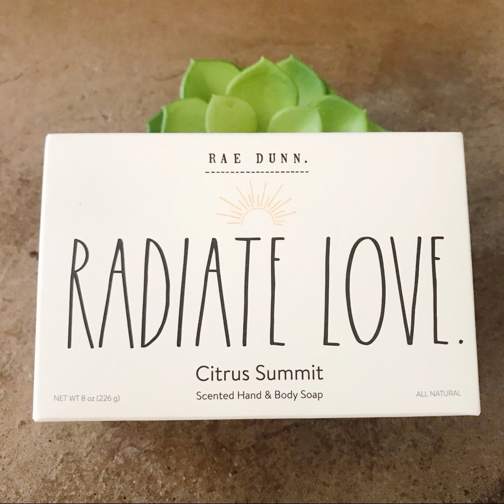 Rae Dunn Radiate Love Citrus Hand & Body Soap 8oz